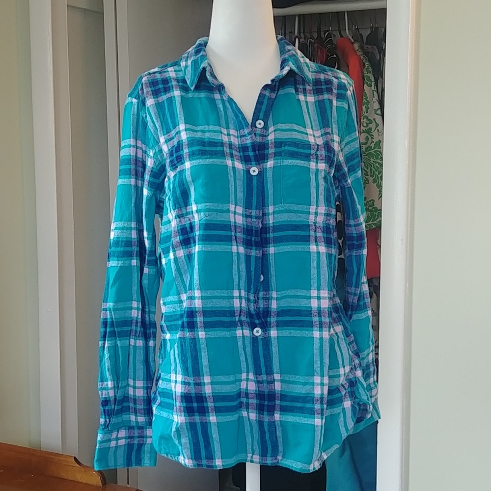 Woolrich Flannel Top